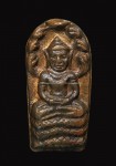 พระนาคปรกใบมะขาม(องค์จ้อย) หลวงปู่ทิม เนื้อทองแดง บล็อกหน้าใหญ่ วัดละหารไร่ ปี2517
